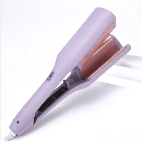 French Deep V Hair Curler – 32MM Big Wave &amp; Water Ripple Curling Iron
