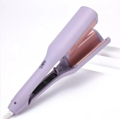 French Deep V Hair Curler – 32MM Big Wave &amp; Water Ripple Curling Iron