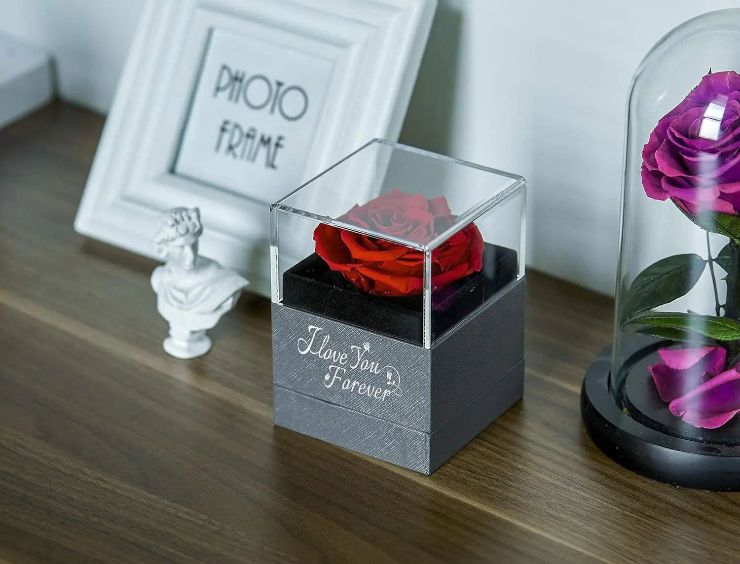 EVERLOVE Eternal Rose and Pendant Set