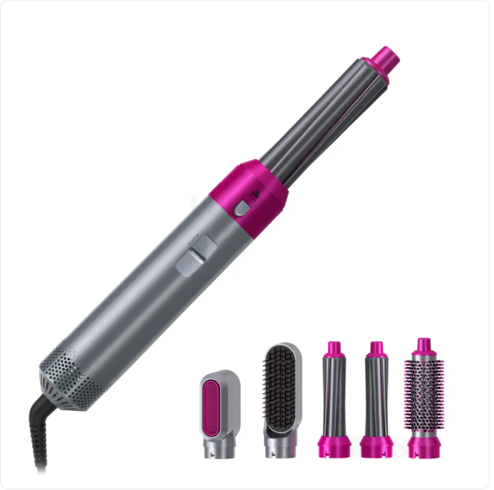 5-in-1 Auto Curling Hot Air Brush