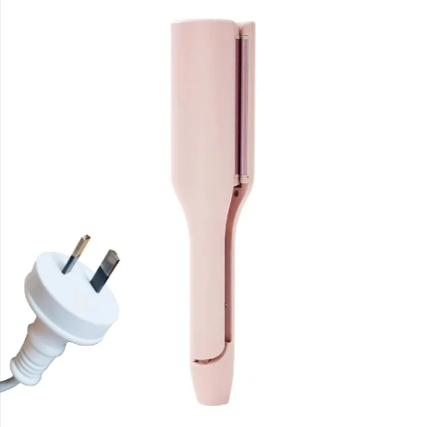 French Deep V Hair Curler – 32MM Big Wave &amp; Water Ripple Curling Iron