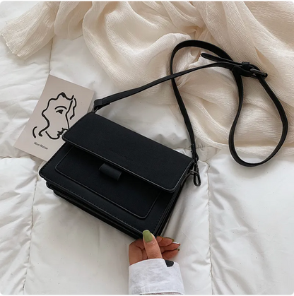 Broad Strap Square Crossbody