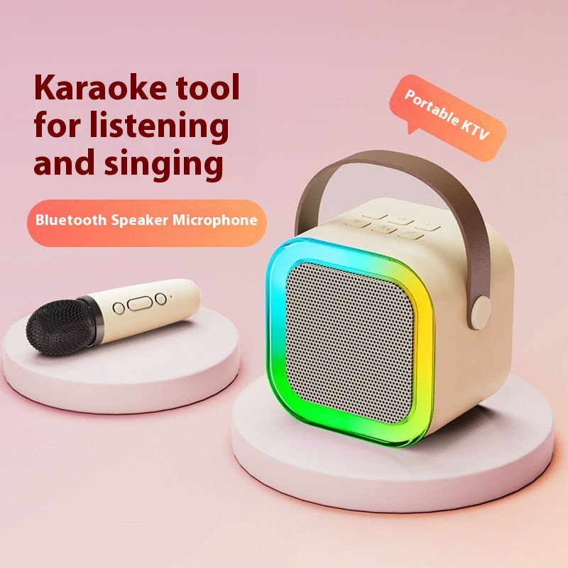 Pocket Karaoke Microphone &amp; Speaker