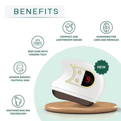 Tech-Enhanced Gua Sha Facial Rejuvenator