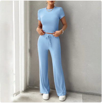 Metro Chic Round Neck Set