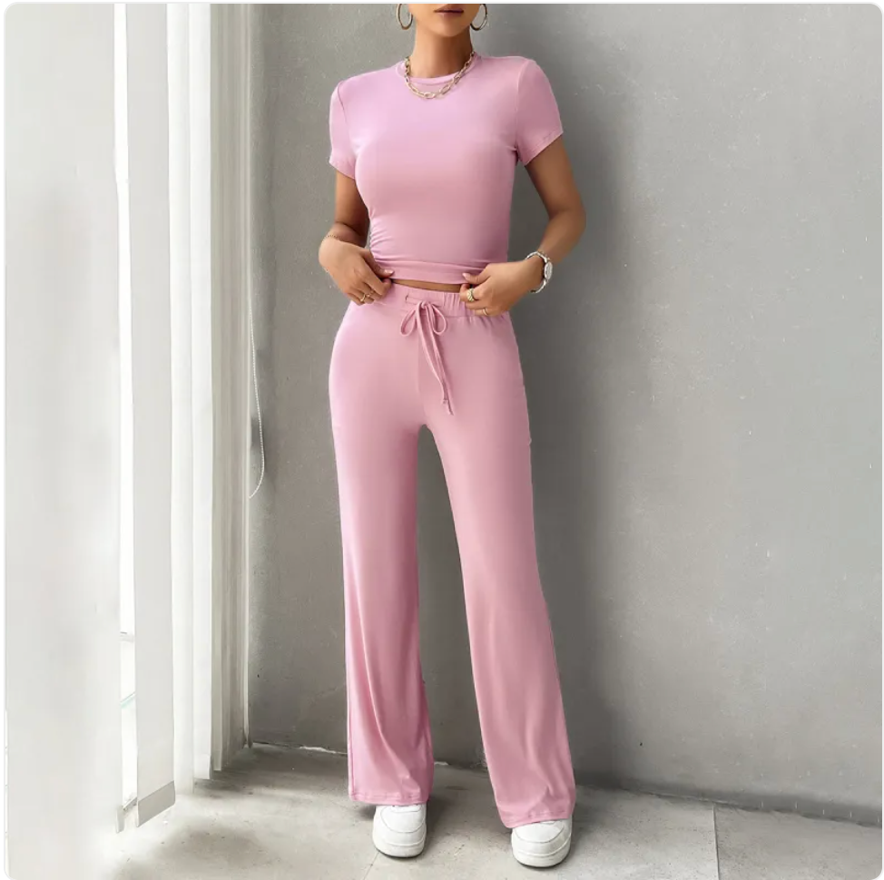 Metro Chic Round Neck Set