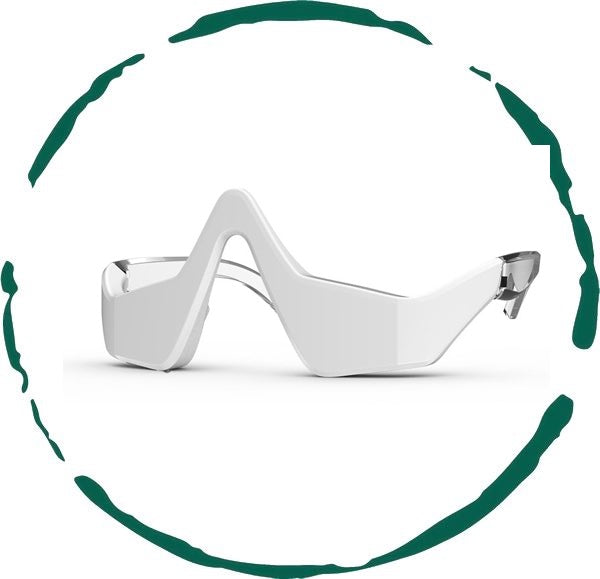 BrightEyes Red Light Under-Eye Therapy Massager
