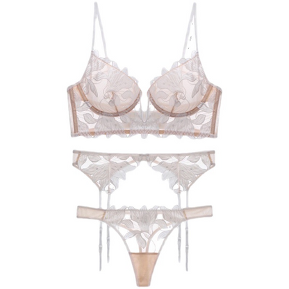 Elegant French Lace Ensemble
