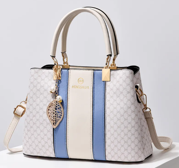 Chic Dual-Tone Crossbody