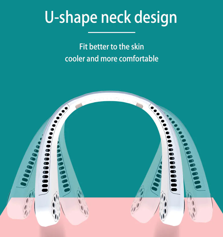 Neckband Dual-Turbine Cooler