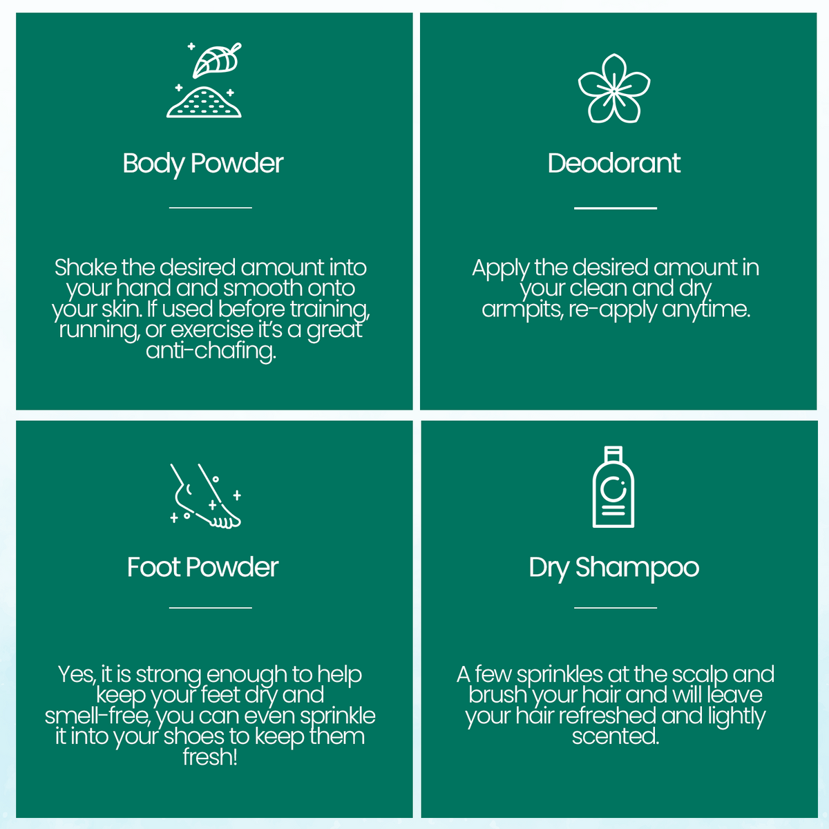 EcoPure Natural Body Powder