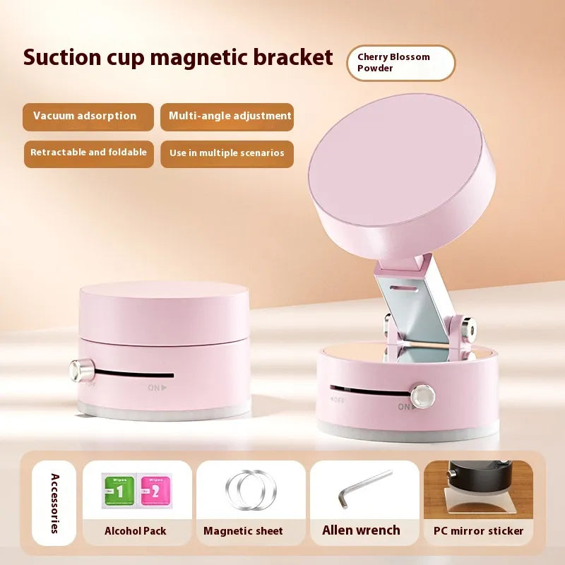 Dual-Magnet Retractable Phone Mount