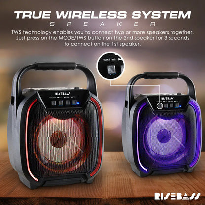 Portable 600W TWS Bluetooth Speaker