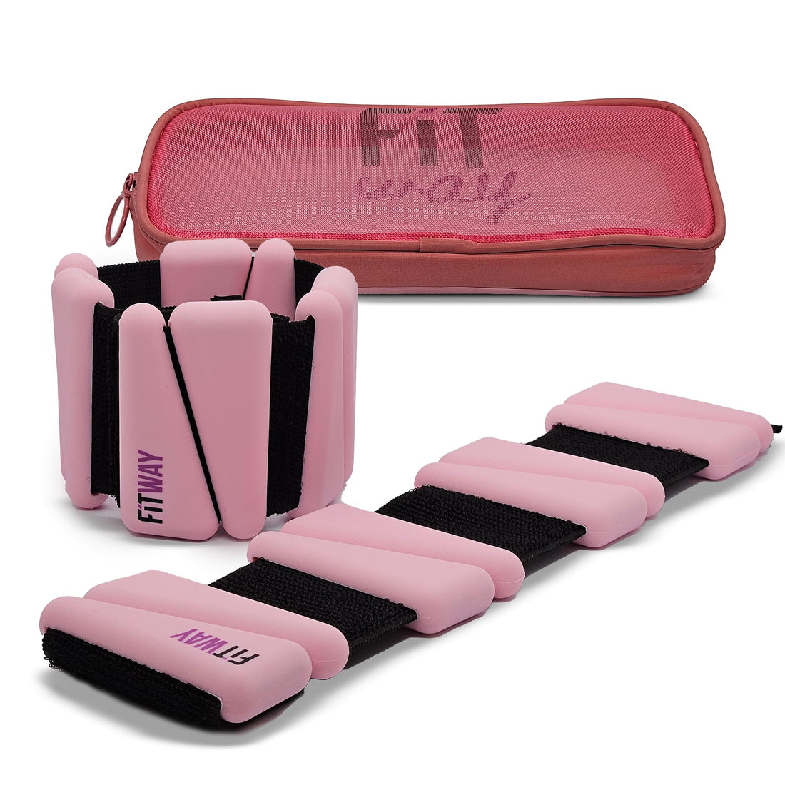 FlexiFit 2lb wearable weights are designed to seamlessly integrate into your lifestyle. 