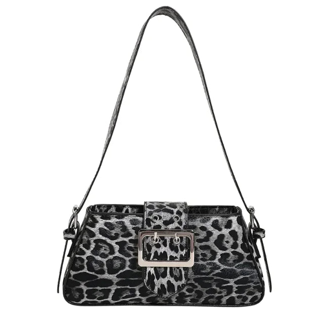 Metro Leopard Clutch Bag