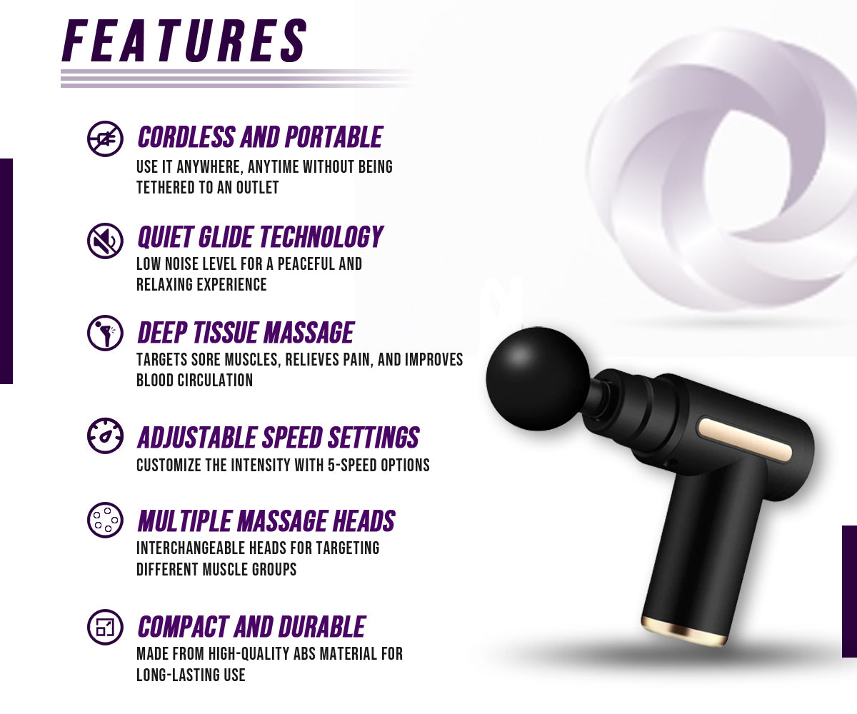 Percussive Therapy Massager