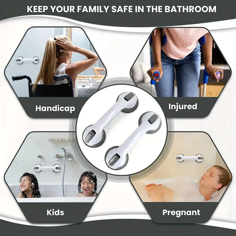 SecureSuction Bathroom Handrail