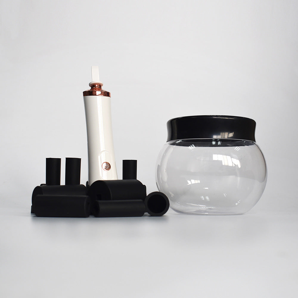 AutoClean Makeup Brush System