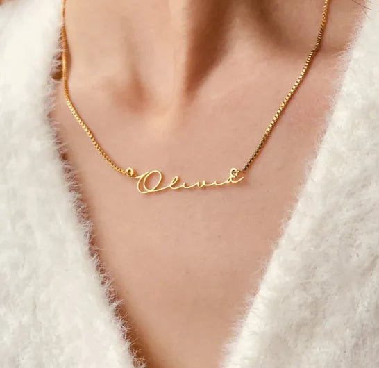 Stainless Steel Name Necklace