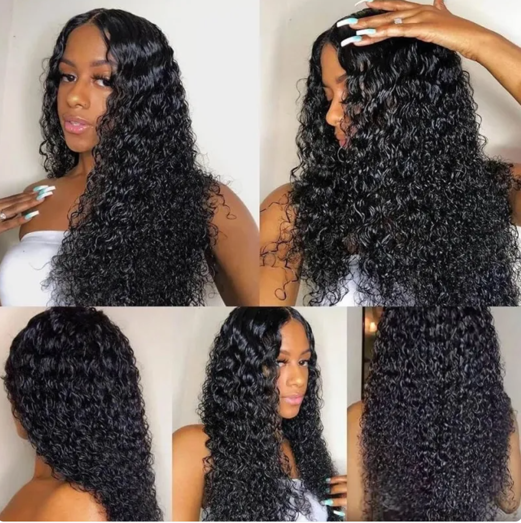 Elegant Black Lace Wig -Natural-Looking Hairline