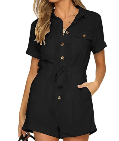 Chic Pocketed Women&