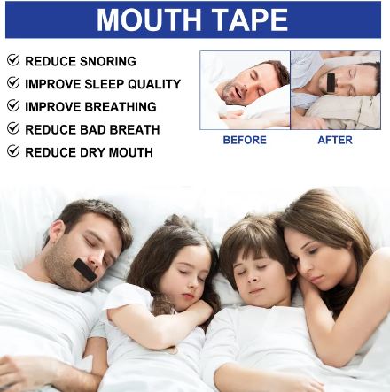 Anti-Snoring Sleep Stickers - Gentle Mouth Seal