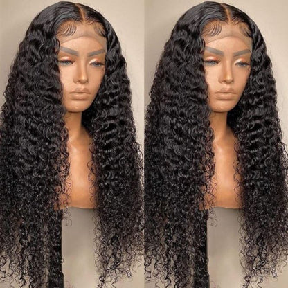 Euro-American Bouncy Curls Lace Wig