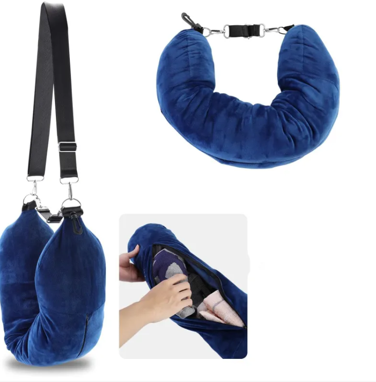 VersaPillow Travel U-Shape - Memory Foam Comfort