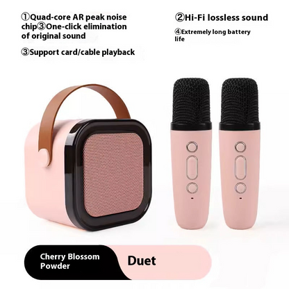 Pocket Karaoke Microphone &amp; Speaker