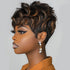 Chic Short Curly Pixie Wig for Black Women