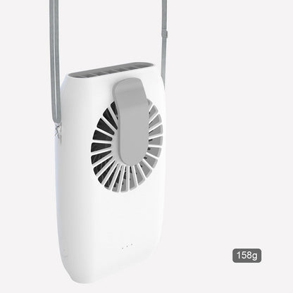 Quiet USB Wearable Fan - Portable Hands-Free Cooling