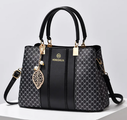 Chic Dual-Tone Crossbody