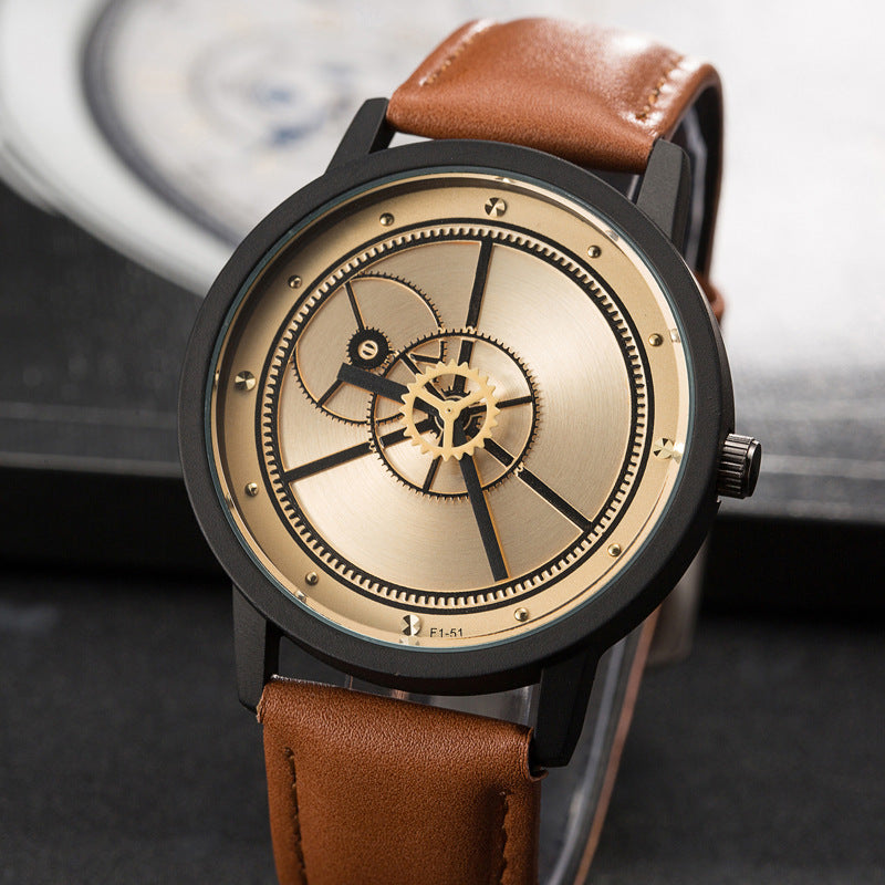 A sleek, minimalist Unisex Quartz Timepiece