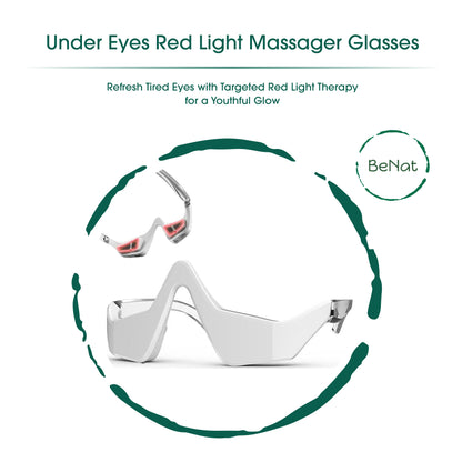 BrightEyes Red Light Under-Eye Therapy Massager