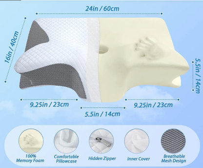 ComfortAlign Memory Foam Pillow