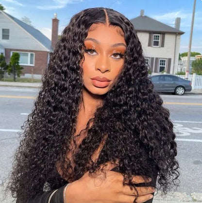 Euro-American Bouncy Curls Lace Wig