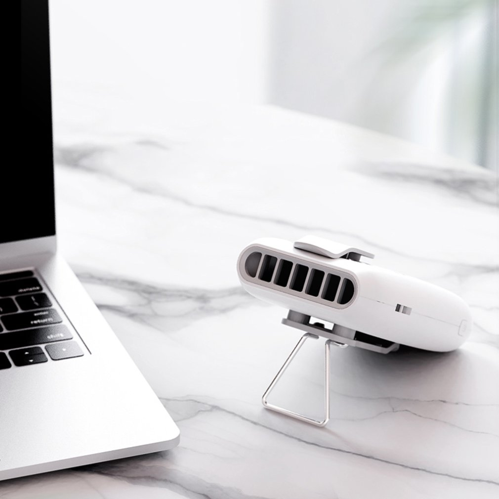 Quiet USB Wearable Fan - Portable Hands-Free Cooling
