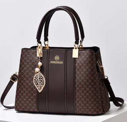 Chic Dual-Tone Crossbody