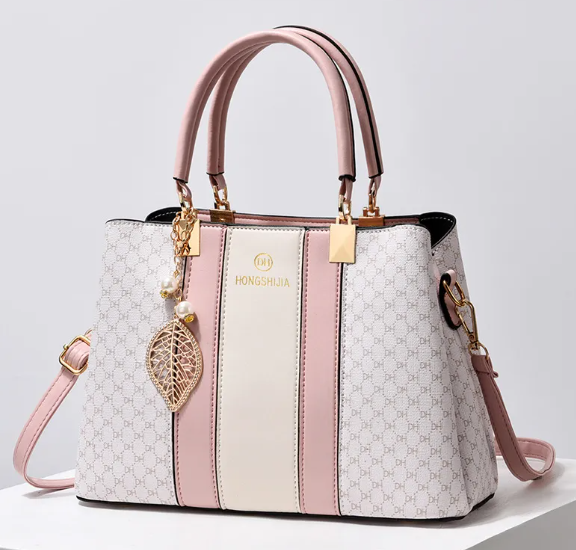 Chic Dual-Tone Crossbody