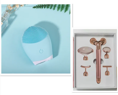 Vibrasonic Facial Cleansing Tool - Skin Purifying Device