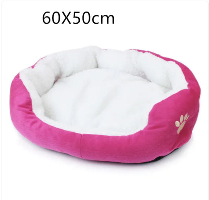 Fleece Comfort Pet Bed