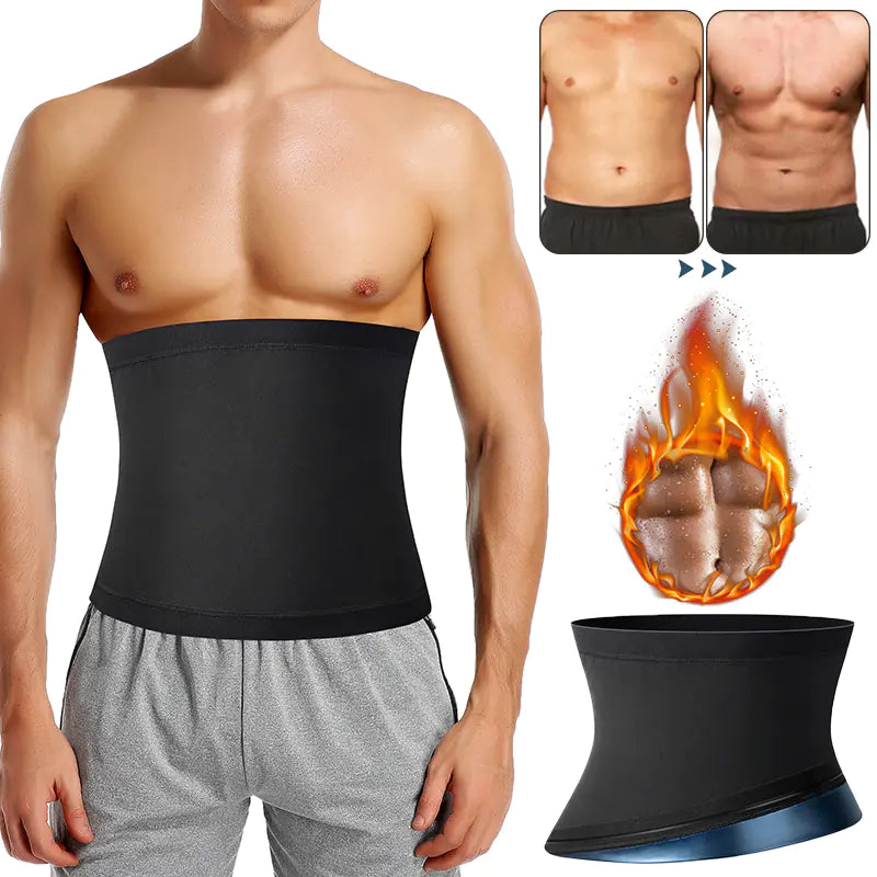 Men's Slimming Sauna Waist Trainer Belt