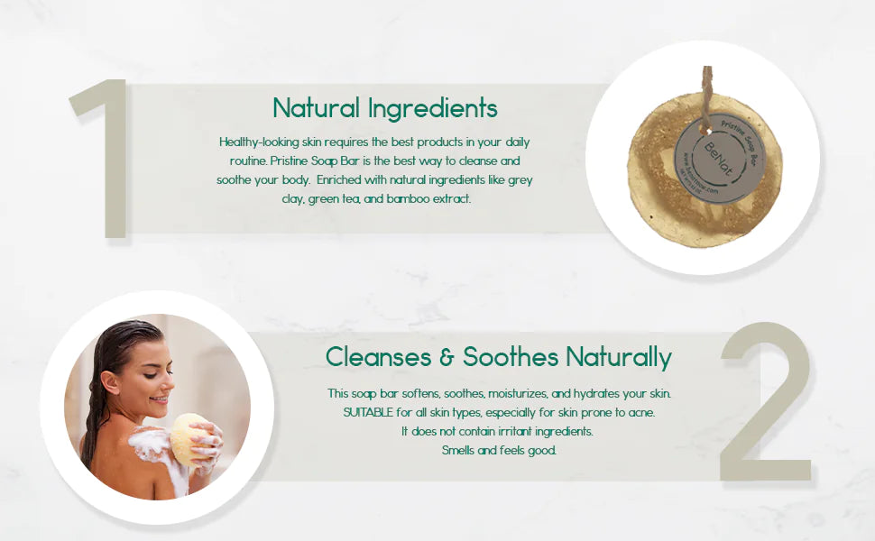 Green Essence Exfoliating Bar: Bamboo &amp; Tea