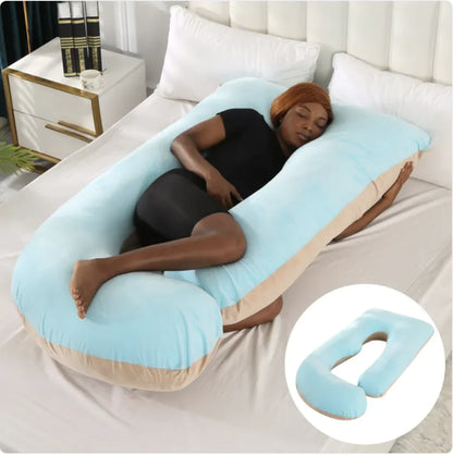 J-Shape Maternity Support Pillow