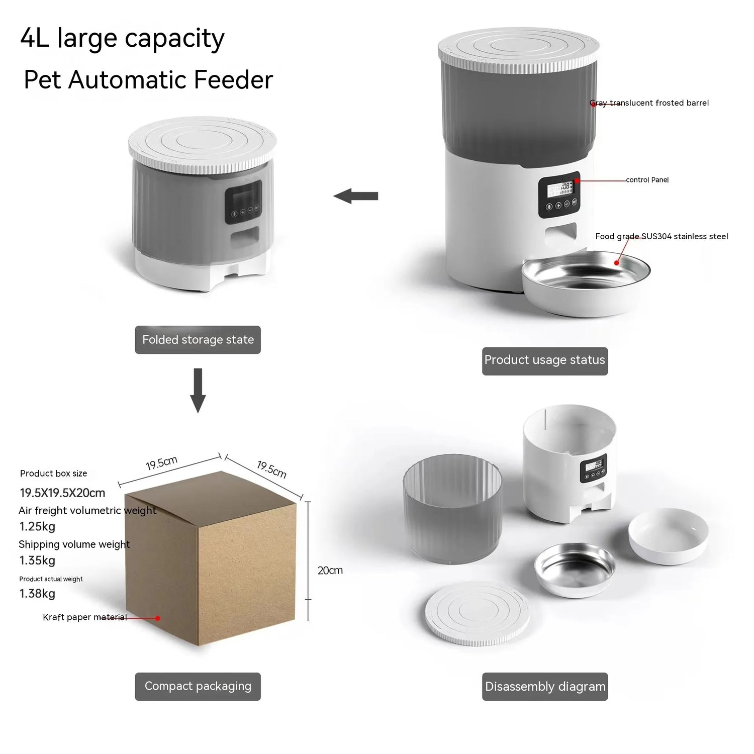 Dual Pet Smart Feeder