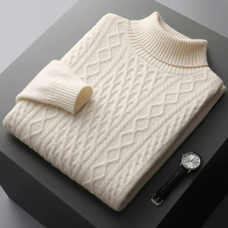 Luxury Men's Cashmere Pullover