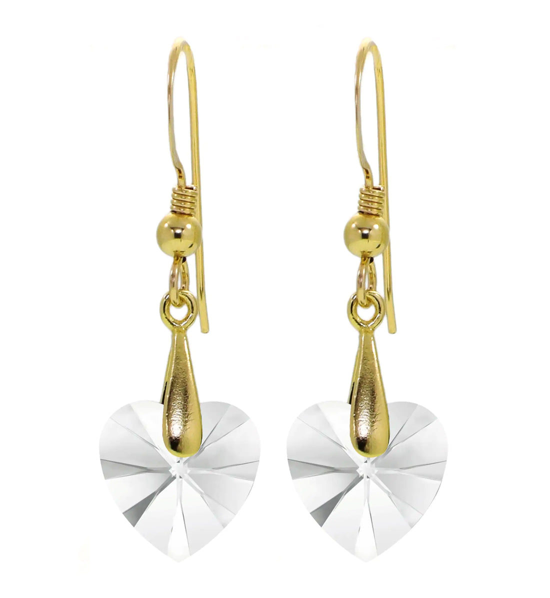 24k Gold Love More Heart Jewelry Set