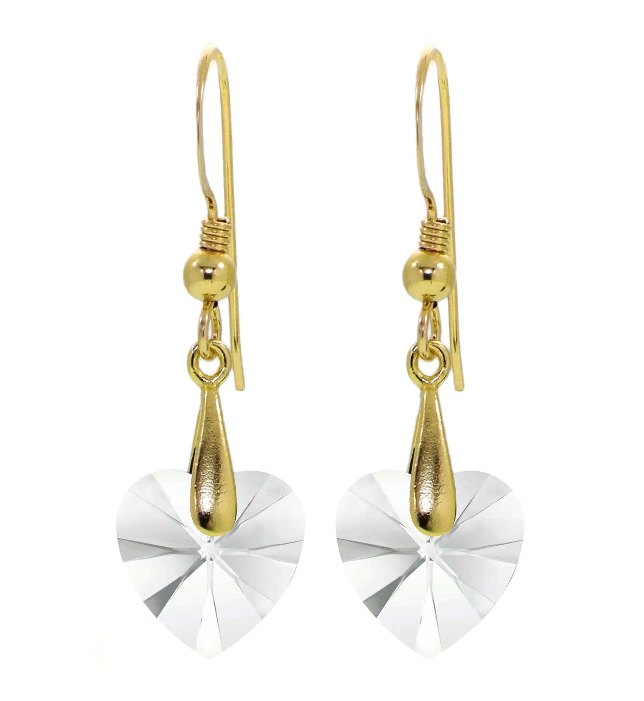 24k Gold Love More Heart Jewelry Set