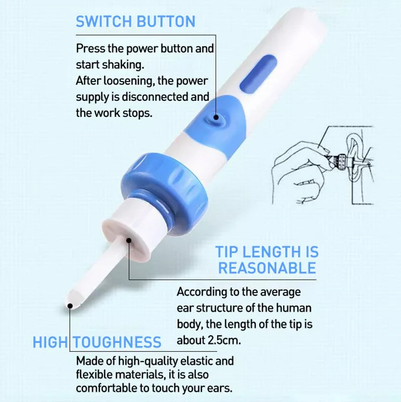 GentleVac Ear Wax Suction Tool