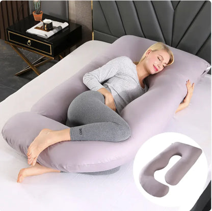 J-Shape Maternity Support Pillow
